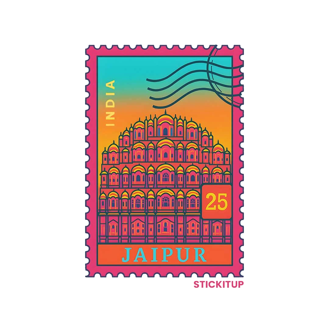 JAIPUR STAMP Sticker